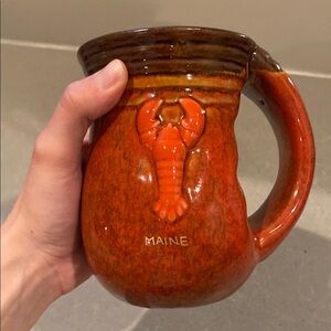 lobster mug, made in maine